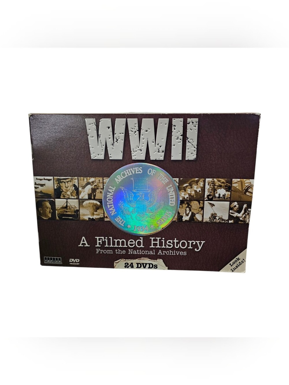 WWII A Filmed History From The National Archives 24 DVD Box Set Complete 2008